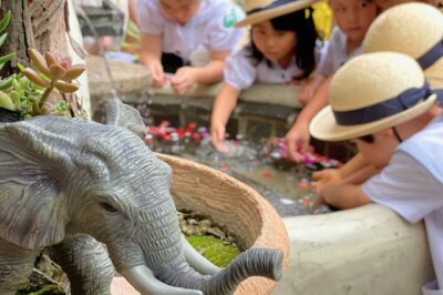 園見学　西高殿若葉幼稚園　にしたかどのわかばようちえん